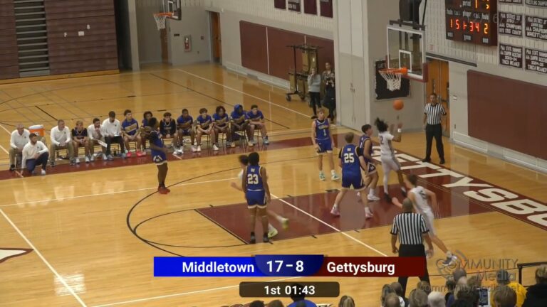 Middletown @ Gettysburg – 12/16/2024 – Boys High School Basketball