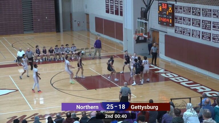 Northern York @ Gettysburg – 01/23/2025 – Boys High School Basketball