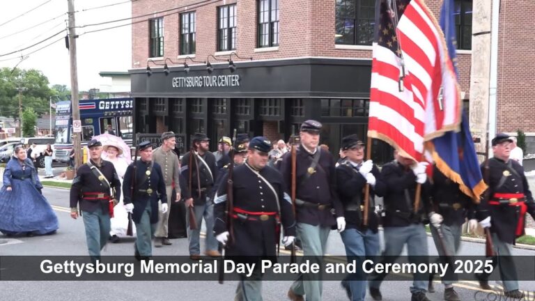 2025 Gettysburg Memorial Day Parade and Ceremony