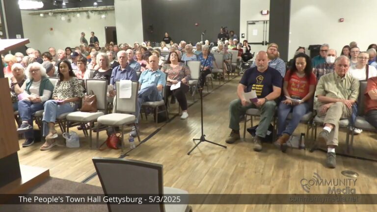 The People’s Town Hall Gettysburg Invites US Elected Officials to Meet Their Constituents