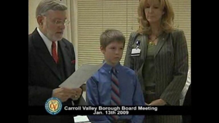 Carroll Valley Borough Council Meeting – 01/13/2009