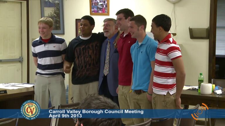 Carroll Valley Borough Council Meeting – 04/09/2013
