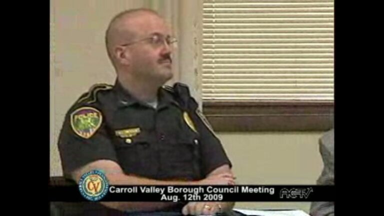 Carroll Valley Borough Council Meeting – 08/12/2009