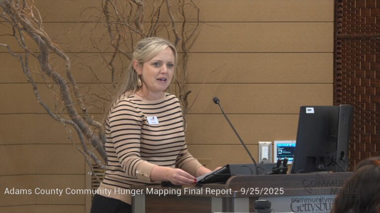 Central Pennsylvania Food Bank presents Adams County Community Hunger Mapping Report