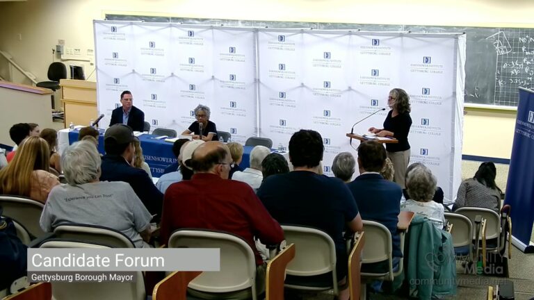 Gettysburg Candidate Forum #1 – 09/16/2025