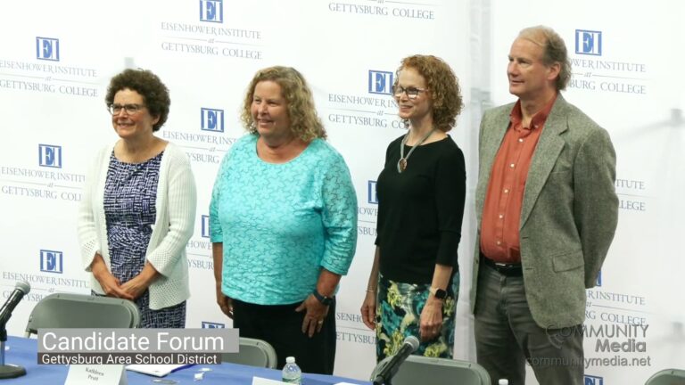 Gettysburg Candidate Forum #2 – School Board – 09/18/2025
