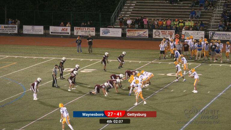 Waynesboro @ Gettysburg – 08/29/2025 – High School Football