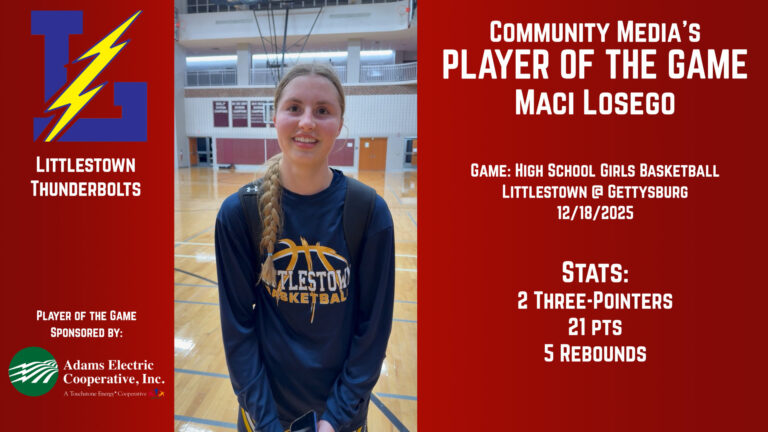 Player of the Game – Maci Losego – 12/18/2025