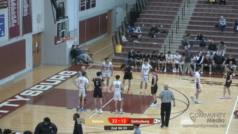 Delone @ Gettysburg – 12/29/2025 – High School Boys Basketball