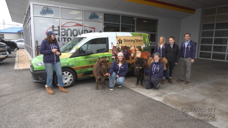 Hanover Auto Team Donates Custom Mini Horse Transport Van to Shining Stars