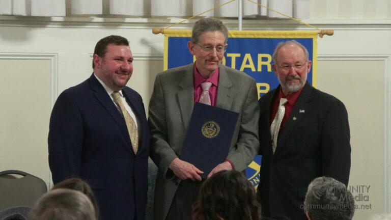 Gettysburg Rotary Honors Dr. Robert Zimmerman with Eisenhower Humanitarian Award