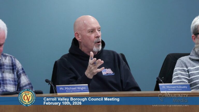 Carroll Valley Borough Council Meeting – 02/10/2026