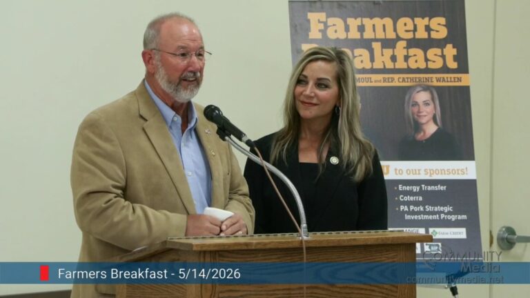 Dan Moul and Cathrine Wallen’s Farmers Breakfast – 05/17/2026