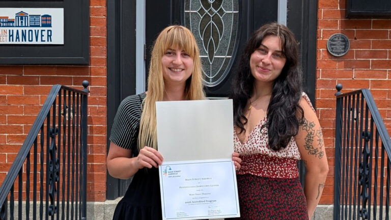 Main Street Hanover Designated as a 2026 Main Street America Accredited Program