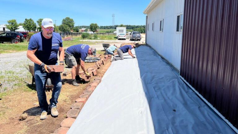 Adams Electric Mobilized Nearly 50 Volunteers to Help New Shining Stars Farm