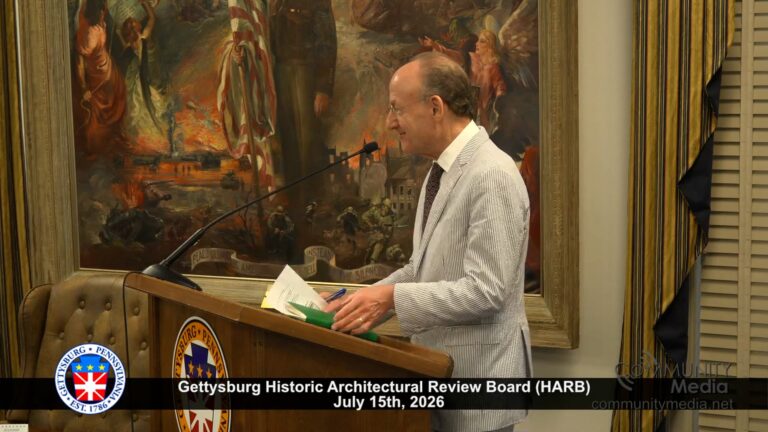 Gettysburg Historic Architectural Review Board (HARB) – 07/15/2026