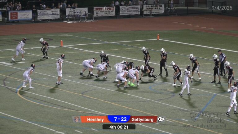 Hershey @ Gettysburg – 09/04/2026 – High School Football