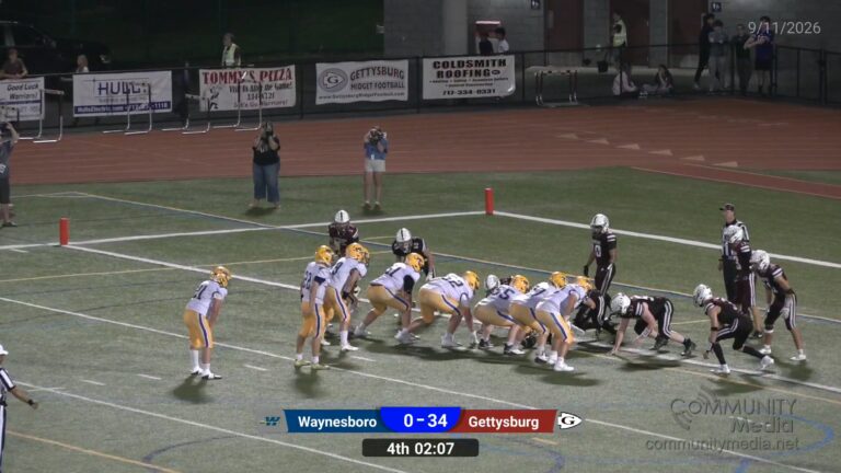 Waynesboro @ Gettysburg – 09/11/2026 – High School Football