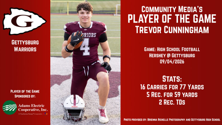 Player of the Game – Trevor Cunningham – 09/04/2026