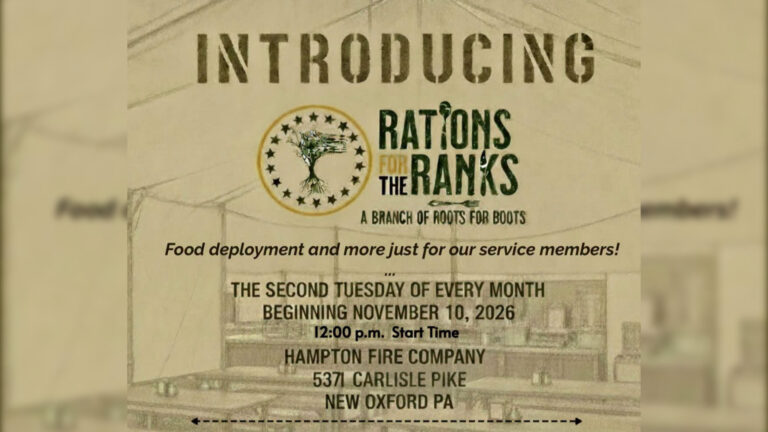Roots for Boots Announces Rations for the Ranks to Replace MilitaryShare Beginning November 10