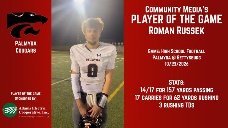 Player of the Game – Roman Russek – 10/23/2026
