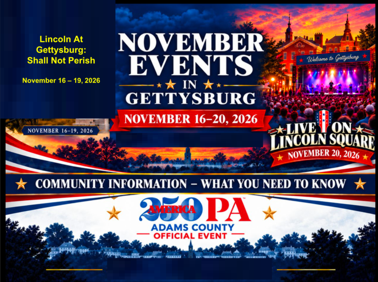 Gettysburg Community Information Session – 10/02/2026