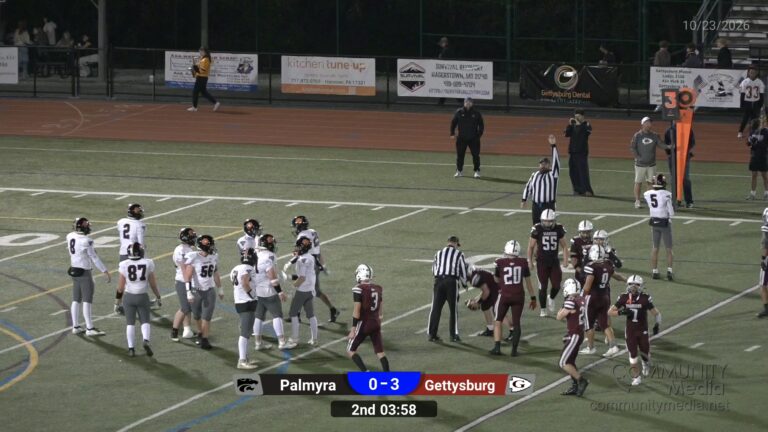 Palmyra @ Gettysburg – 10/23/2026 – High School Football